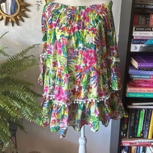 Free Destination Size Medium Multicolor Off shoulder dress